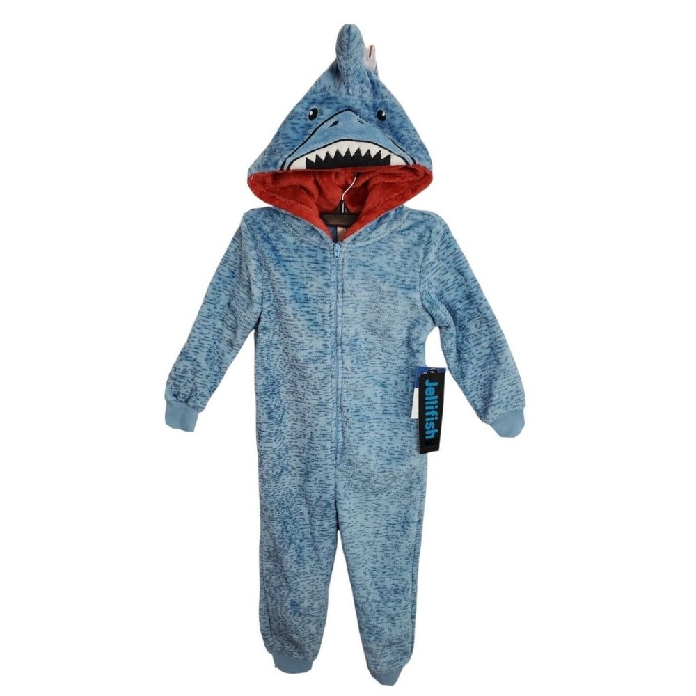 Kids Baby Shark Pajamas Size 2T Push Zippered Kids Blanket Sleeper